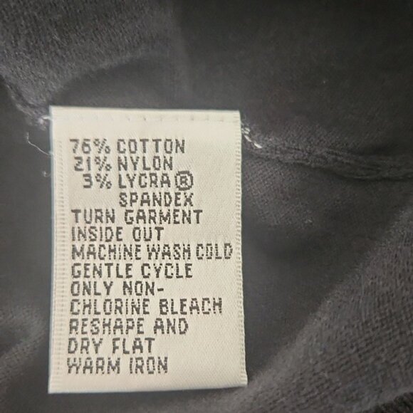 Talbots Black Short Sleeve Top MP - Picture 5 of 7